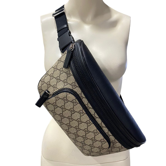 Gucci Handbags - Gucci Bum Bag Unisex Belt Waist GG Monogram Supreme Logo Large